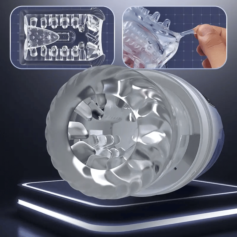 STROKER- Male Masturbator 5 IN 1 Function Male Stroker Masturbator & Penis Pump Masturbators Cup
