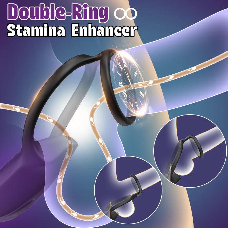 ANAL TOY-9 Powerful Thrusting 9 Vibrating Sphincter Stimulation Bluetooth Thrusting Prostate Massager