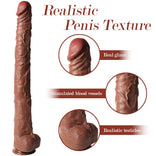 Huge Dildo-  Long Big Dildo for Beginners and Experienced Players 22.04 Inches