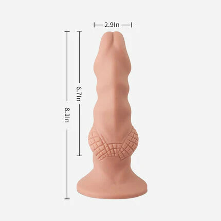 Realistic Dildo-8.1-Inch Suction Base Dildo