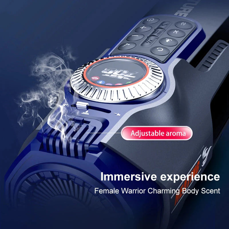 STROKER- Smart Thrusting & Heating Masturbator with 490 Stimulation Modes, 39 Cylinders, JAV Moan Sound & LED Display Male Masturbator