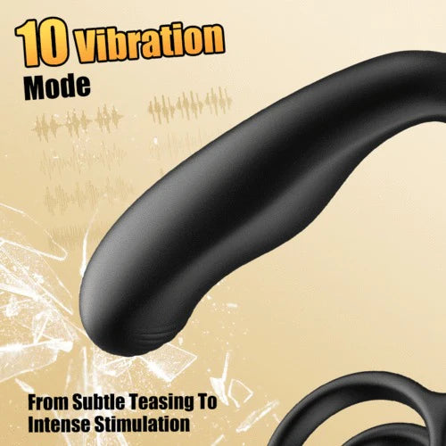 ANAL TOY- 10 Rotating & Vibrating Modes Leonard-360° Rotating Vibrating Wearable Prostate Massager
