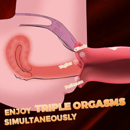 Womangift- Speeds Stimulate Nipple Clitoral Women Vibrator Ramsdell 10 Biting Modes & 10 Vibrating