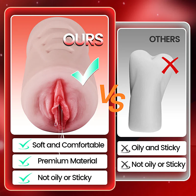 STROKER-Male Masturbator Realistic Vagina Sucking Vibrating Male Stroker Masturbator Cup