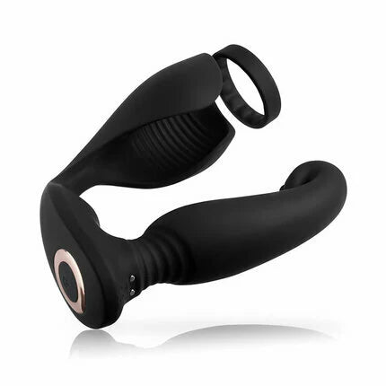 ANAL TOY- Wireless Remote Control 3 Vibrations, 6 Frequency Pulses Prostate Massager For Man