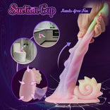 Huge Dildo-Coke 7.48 Inch Rainbow Dildo with Suction Cup