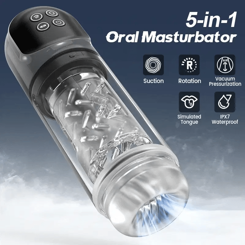 STROKER-Masturbation cup Sucking Rotating Male Stroker Masturbator For Man