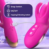 Womangift- Finger Snap Trigger and Tapping Vibrating Vibrator G Spot Sex Toy