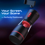 STROKER-Masturbation Cup Partner Play Holder 4 Suction 7 Tongue-Licking Voice Function Male Stroker Masturbator