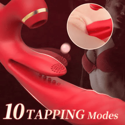 Womangift- Thrusting Sucking Vibrator G Spot sex toy