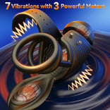 STROKER- Delay Ejaculation Desensitization Training 7 Vibrations and 3 Powerful Motors Masturbation Penis Vibrator