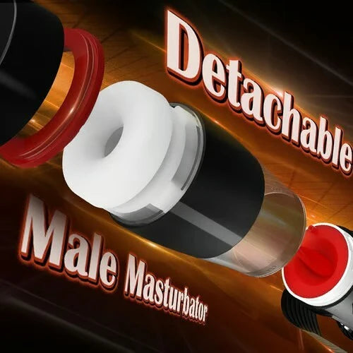 STROKER-Male Masturbator Life-Like Oral Fun 7 Tongue Licking 4 Sucking Stroker Masturbation cup