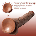 Huge Dildo-  Long Big Dildo for Beginners and Experienced Players 22.04 Inches