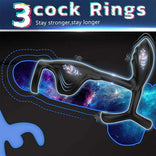 Penis Ring-IPX7 Couple Use APP Control 10 Vibrating Male Silicone For Man