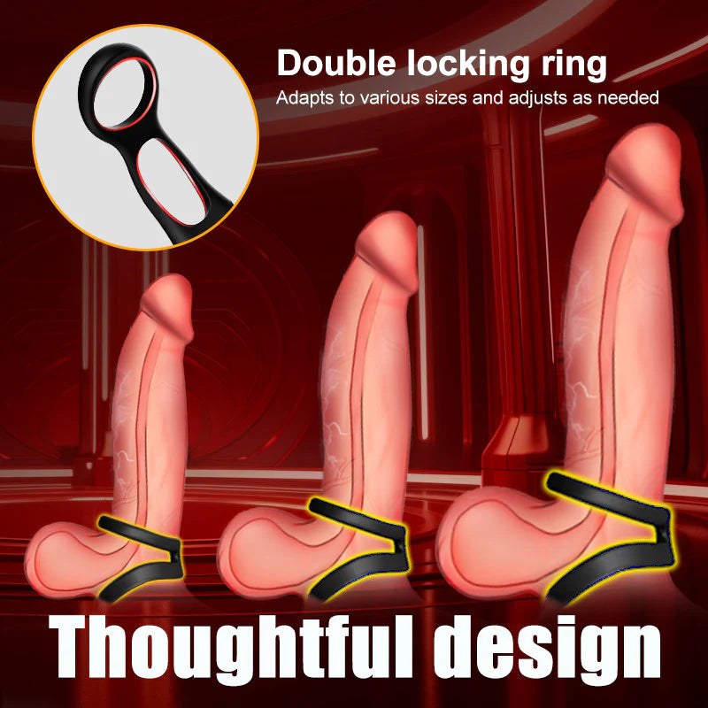 ANAL TOY-Anal Vibrator With Impact Functon 3 IN 1 Prostate Climax Thrusting Anal Training Prostate Massager