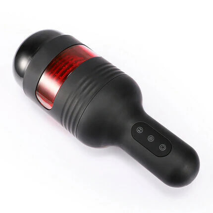 STROKER- Vagina Wriggle Sucking Stroker Telescopic Rotating Masturbation cup