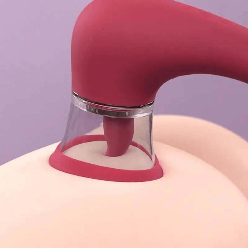 Womangift-Licking Vibrator Pacifier Clit Suck & Tongue Licking G-spot Stimulation Vibrator