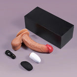 Realistic Dildo Lifelike Vibrating 6.69 Inch Dildo for G-Spot and Anal Stimulation Strong Suction