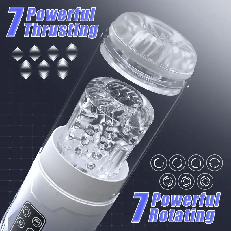 STROKER- Male Masturbator 5 IN 1 Function Male Stroker Masturbator & Penis Pump Masturbators Cup