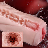 STROKER-Male Masturbator Realistic Vagina Sucking Vibrating Male Stroker Masturbator Cup