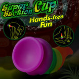 Huge Dildo 8.66 Inch Rainbow Dildo with Suction Cup