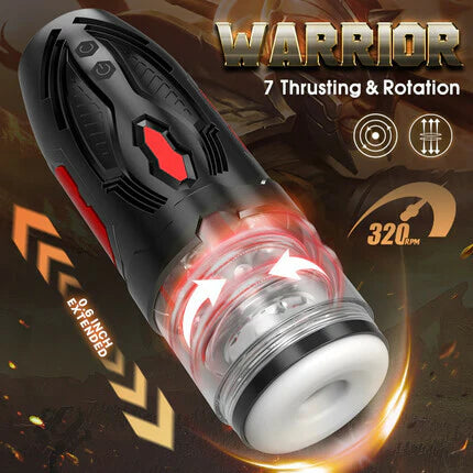 STROKER- Male Masturbator Thrusting Rotating Masturbation Cup