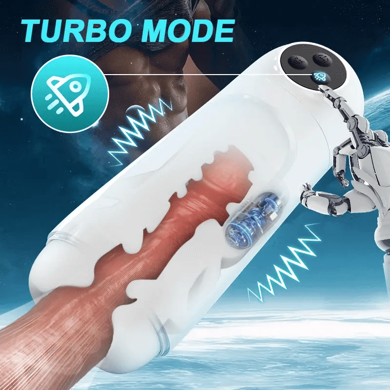 STROKER- Masturbators Cup 10 Suction Vibrations One-button Activation APP-controlled Multi-point Massage Male Masturbator