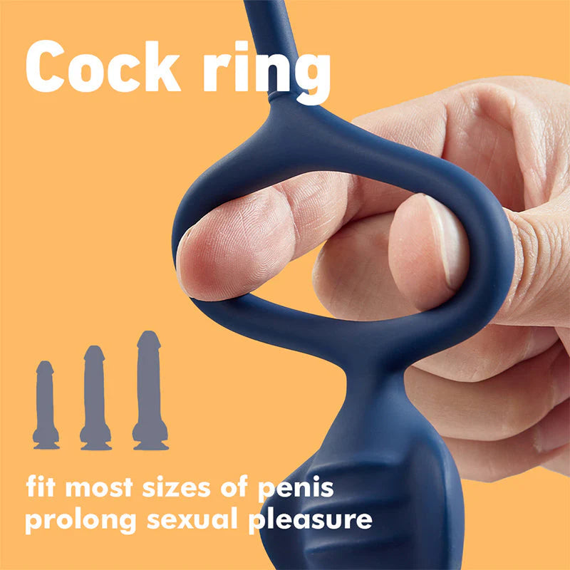 ANAL TOY-3 Point And 9 Vibrating Anal Toy for Couple Sex Toy