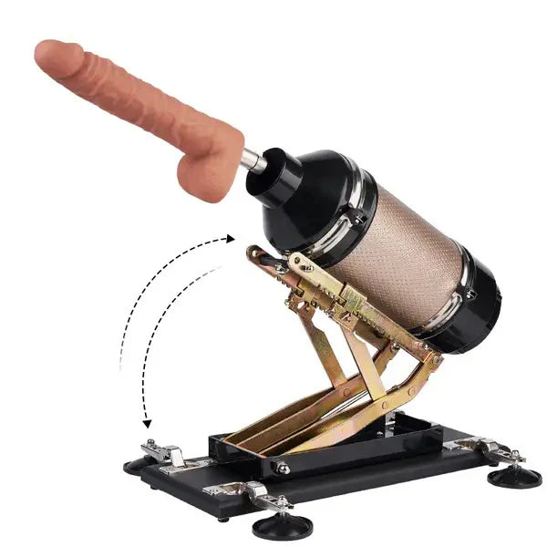 Womangift- Iron Titan 400 Strokes/Mins 5 IN 1 Accessories Dildo Sex Masturbation Machine Dildo Machine