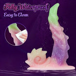 Huge Dildo-Coke 7.48 Inch Rainbow Dildo with Suction Cup