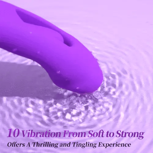 Womangift - Upgraded Mouth-Shaped 3 In 1 Flapping & Biting & Toungue Vibrator G-spot Vibrator