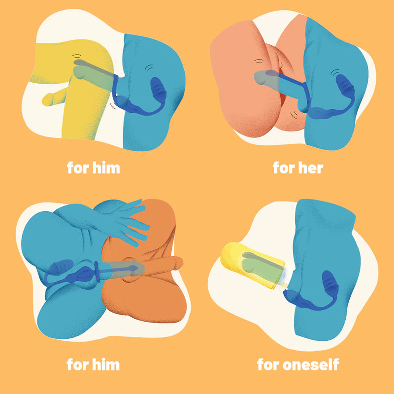 ANAL TOY-3 Point And 9 Vibrating Anal Toy for Couple Sex Toy