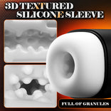 STROKER– Masturbation Cup 8 Vibration & Sucking Easy-Holding 3D Realistic Sleeve Automatic Male Masturbator