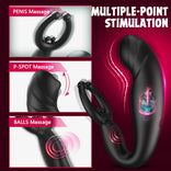 ANAL TOY- 4 IN 1 stimulation Massage Multifunctional 9 Vibrating Prostate Anal Plug Solo Male Prostate Massager