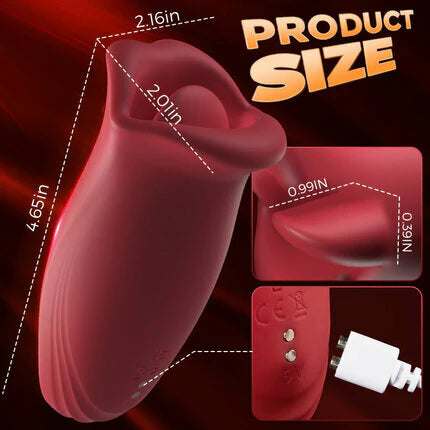 Womangift- Speeds Stimulate Nipple Clitoral Women Vibrator Ramsdell 10 Biting Modes & 10 Vibrating