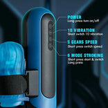 STROKER- Thrusting Vibrating Masturbation Cup Male Masturbator