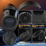 STROKER- Delay Ejaculation Desensitization Training 7 Vibrations and 3 Powerful Motors Masturbation Penis Vibrator