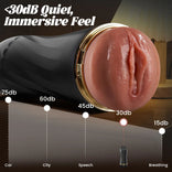 STROKER-Male Masturbator 10 Vibration 360° Textured Massage Masturbation Silent Immersive Stroker Masturbation Cup