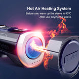 STROKER- Smart Thrusting & Heating Masturbator with 490 Stimulation Modes, 39 Cylinders, JAV Moan Sound & LED Display Male Masturbator