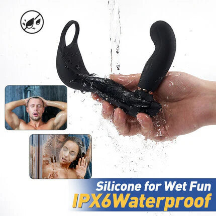 ANAL TOY-Prostate Massager Vibrations Pulsations Heating Anal Toy