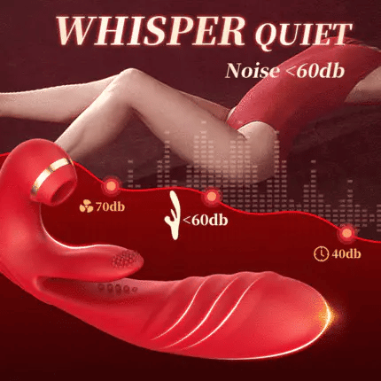 Womangift- Thrusting Sucking Vibrator G Spot sex toy