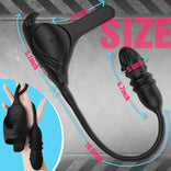 ANAL TOY-Prostate Massager Thrusting & Vibrating Glans Trainer for Intense Penis and Anal Stimulation For Man