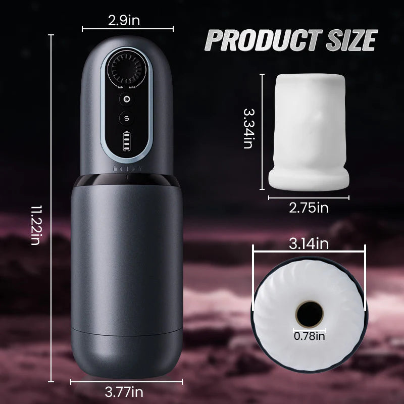 STROKER-Masturbation cup CVT Control Sucking Thrusting Rotating Erection Aid Male Masturbator