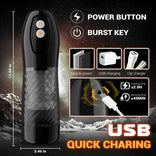 STROKER-9 Thrusting & Rotating Masturbator Adult Sex Toys For Men Masturbation cup