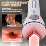 Male Masturbator- Male Masturbator Squeezing Sucking Vibrating Masturbation Cup-Queen of AV Version4