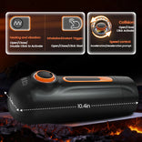 STROKER- Masturbation cup 6 IN 1 10 Vibrating & Thrusting with 4 Sucking Automatic Knob Adjusting Male Masturbator