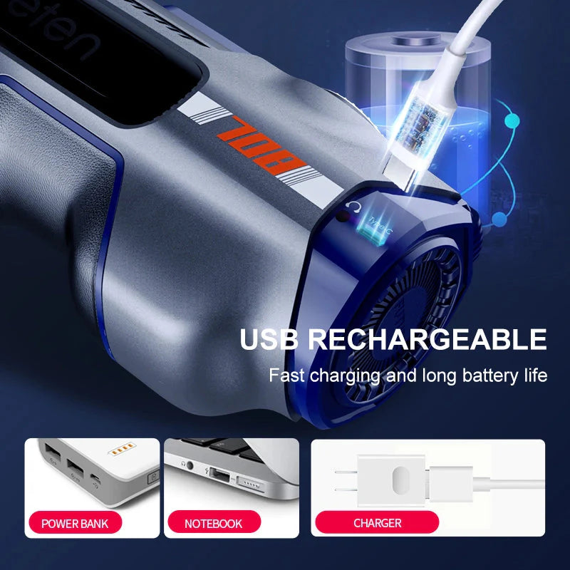 STROKER- Smart Thrusting & Heating Masturbator with 490 Stimulation Modes, 39 Cylinders, JAV Moan Sound & LED Display Male Masturbator