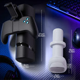 Telescopic Rotating Masturbation cup-Male Masturbator Thrust 10-Mode Stroker – Interactive Gamepad Design with Adjustable Phone Stand