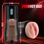 STROKER-Masturbators Cup Classic 10 Tongue Licking 10 Vibrating Male Masturbator