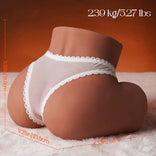 SEX DOLL-No Function 5.25 lbs Realistic Sex Doll for Men Lifelike Butterfly Labia & Curvy Butt Male Masturbator
